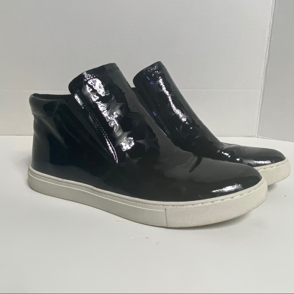 Kenneth Cole Patent Leather Slip on Sneaker